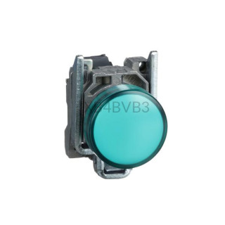 Kontrolka Schneider Electric o kolorze Zielonym 24VDC XB4BVB3