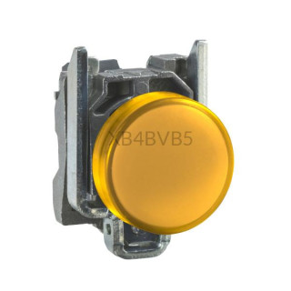 Kontrolka Schneider Electric o kolorze Żółtym 24VDC XB4BVB5