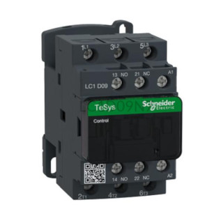 Stycznik 4 kW 3 styki zwierne 415VAC Schneider Electric LC1D09N7