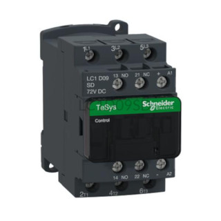 Stycznik 4 kW 3 styki zwierne 72VDC Schneider Electric LC1D09SD