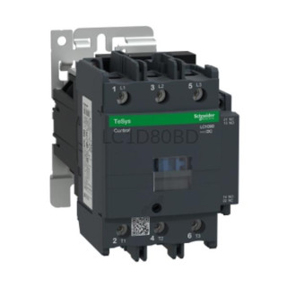 Stycznik 37,5 kW 3 styki zwierne 24VDC Schneider Electric LC1D80BD
