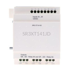 Moduł 8 wejść i 6 wyjść cyfrowych 12V DC Zelio Logic SR3XT141JD