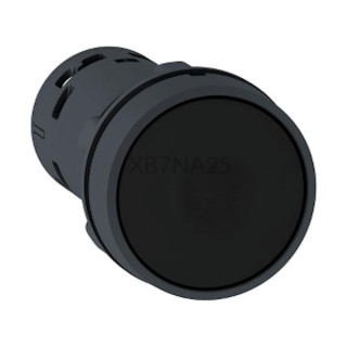 Przycisk pulpitowy czarny Harmony XB7 XB7NA25 styk NO+NC Schneider Electric