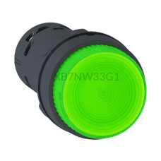Przycisk z podświetleniem zielony NO 120 V AC XB7NW33G1 Schneider Electric