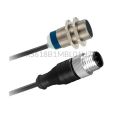 Czujnik indukcyjny Telemecanique Sensors 8 mm 24...240 V AC/DC M18 dwuprzewodowy XS618B1MBL01U78