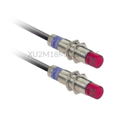 Czujnik typu bramka nadajnik-odbiornik Telemecanique Sensors 15m M18 24...240 V AC/DC dwuprzewodowy XU2M18MA230WL5