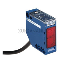 Czujnik typu bramka odbiornik Telemecanique Sensors 30m prostopadłościan 12...24 V DC NPN XUK2ANANL10R