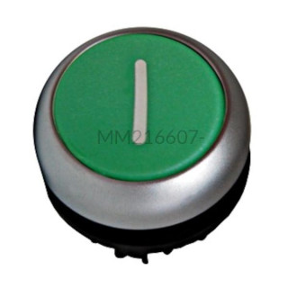 MM216607--  Schrack – Przycisk pulpitowy zielony z samopowrotem