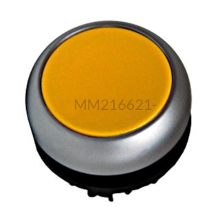 MM216621-- Schrack – Przycisk pulpitowy Żółty bez samopowrotu
