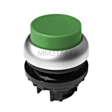MM216643-- Schrack – Przycisk pulpitowy zielony z samopowrotem