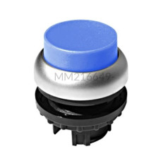MM216649-- Schrack – Przycisk pulpitowy niebieski z samopowrotem