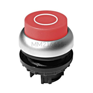 MM216655--  Schrack – Przycisk pulpitowy czerwony z samopowrotem
