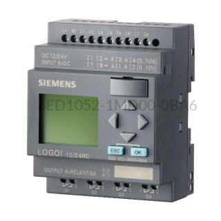 Sterownik LOGO! 12/24RC Siemens 6ED1052-1MD00-0BA6