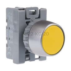 Przycisk pulpitowy żółty SP22-KG-20 2 NO Spamel