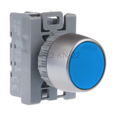 Przycisk pulpitowy niebieski SP22-KN-22 2 NC 2 NO Spamel