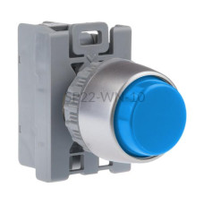 Przycisk pulpitowy niebieski SP22-WN-10 1 NO Spamel