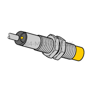 Czujnik indukcyjny Turck M12 2-przewodowy 4 mm NI4-M12-RDZ31X 100018044