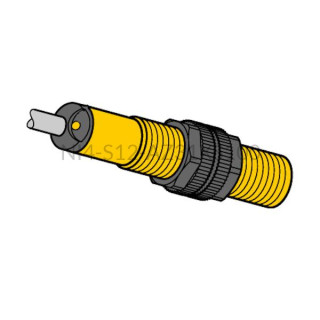 Czujnik indukcyjny Turck M12 2-przewodowy 4 mm NI4-S12-AZ31X/S100 1302201
